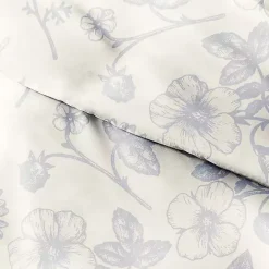 Kirklands Home Blue Botanical 3-pc. King Duvet Cover Set