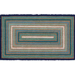 Hot Kirklands Home Blue Boxes Doormat