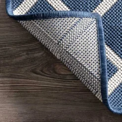Discount Kirklands Home Blue Cassie Global Outdoor Area Rug, 5x8