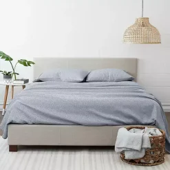 Clearance Kirklands Home Chambray 4-pc. California King Sheet Set Blue