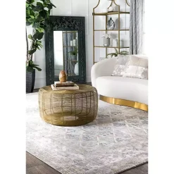 Discount Kirklands Home Claretta Area Rug, 5x7 Blue