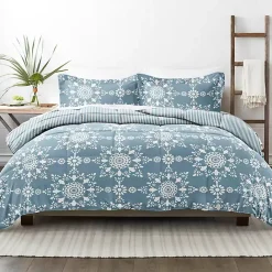 Clearance Kirklands Home Daisy Medallion Queen 3-pc. Comforter Set Blue