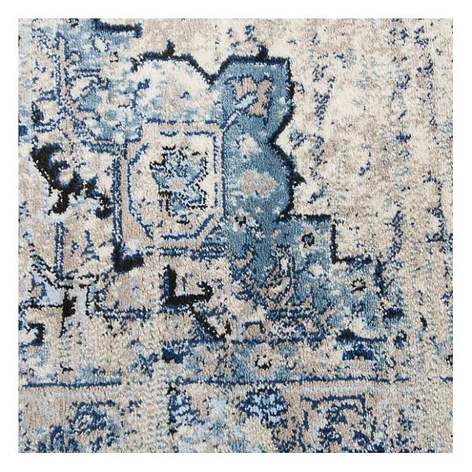 Outlet Kirklands Home Edward Medallion Area Rug, 8x10 Blue