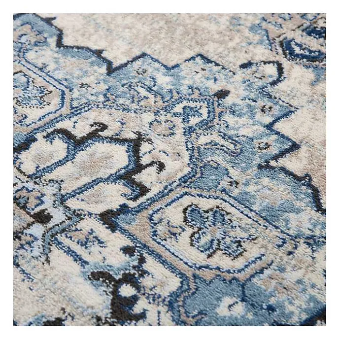 Outlet Kirklands Home Edward Medallion Area Rug, 8x10 Blue
