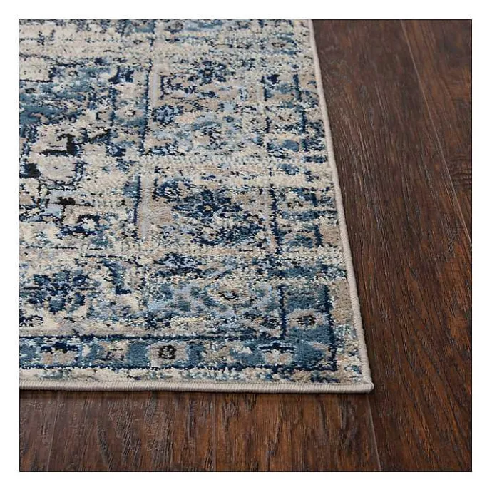 Outlet Kirklands Home Edward Medallion Area Rug, 8x10 Blue