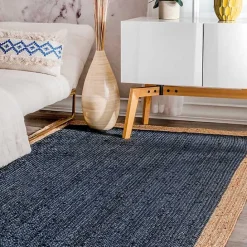 Hot Kirklands Home Blue Everson Woven Area Rug, 8x10