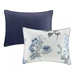 Hot Kirklands Home Blue Floral 7-pc. King Comforter Set