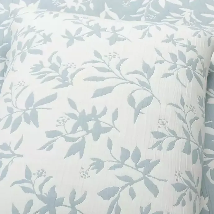 Sale Kirklands Home Blue Floral Reversible 3-pc. King Quilt Set