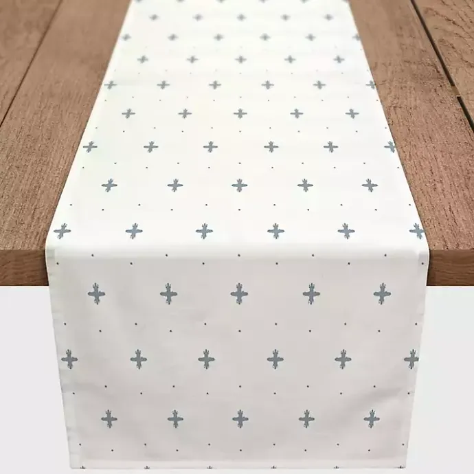 Hot Kirklands Home Blue French Country Table Runner, 72 in.