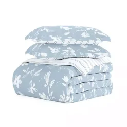 Outlet Kirklands Home Blue Garden Farmhouse 3-pc. Twin Duvet Cover Set