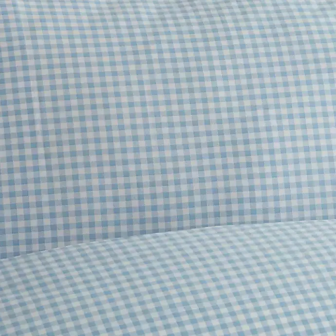 Kirklands Home Gingham Queen 3-pc. Sheet Set Blue