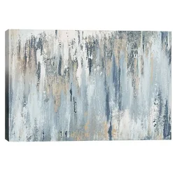 Clearance Kirklands Home Blue Illusion Canvas Art Print