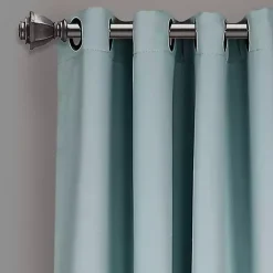 Outlet Kirklands Home Insulated Blackout Curtain Panel Set, 84 in. Blue