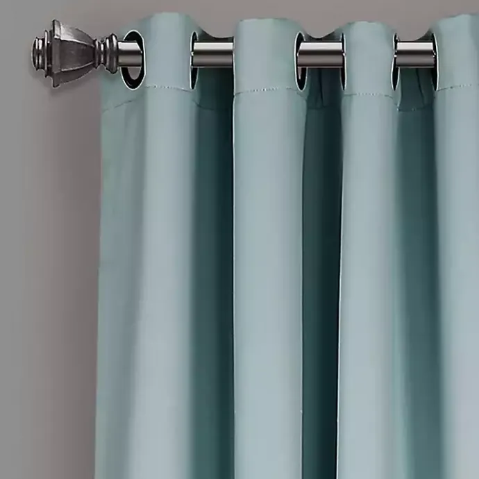 Outlet Kirklands Home Insulated Blackout Curtain Panel Set, 84 in. Blue