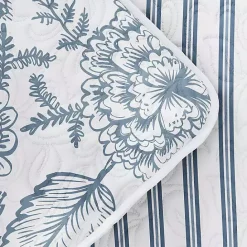 Hot Kirklands Home Blue Jacobean Reversible 2-pc. Twin Quilt Set