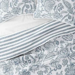 Hot Kirklands Home Blue Jacobean Reversible 2-pc. Twin Quilt Set