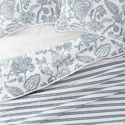 Hot Kirklands Home Blue Jacobean Reversible 2-pc. Twin Quilt Set