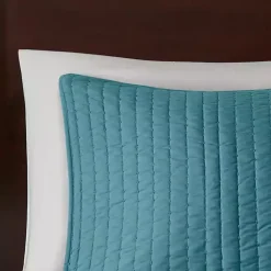 Online Kirklands Home Jaxson 3-pc. Reversible King Coverlet Set Blue