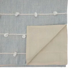 New Kirklands Home Blue Knotted Line Table Runner
