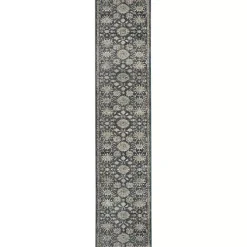 Clearance Kirklands Home Blue Lush Vines Runner