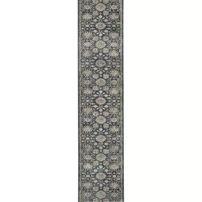Clearance Kirklands Home Blue Lush Vines Runner