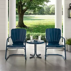 Hot Kirklands Home Madison 3-pc. Chat Set Blue