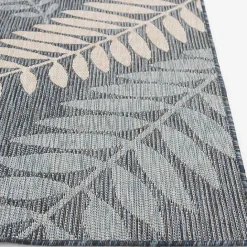 Clearance Kirklands Home Blue Malibu Leafy Outdoor Area Rug, 7x10