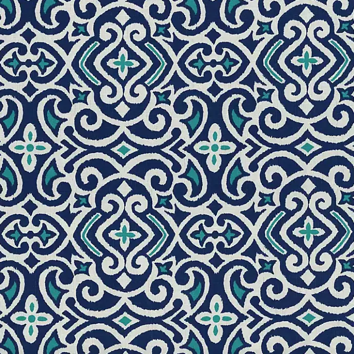Best Kirklands Home Marine Damask Outdoor Cushions, Set of 2 Blue