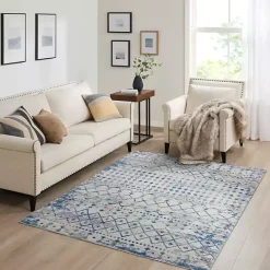 Best Kirklands Home Moroccan Area Rug, 5x7 Blue