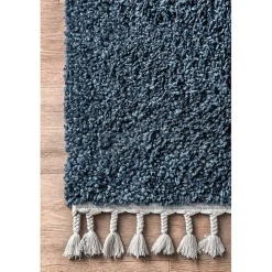 Outlet Kirklands Home Neva Plush Shag Area Rug, 5x7 Blue