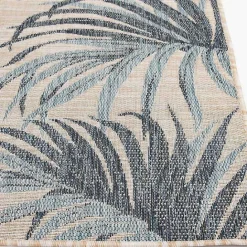 Outlet Kirklands Home Palm Fronds Lava Indoor/Outdoor Area Rug, 5x7 Blue