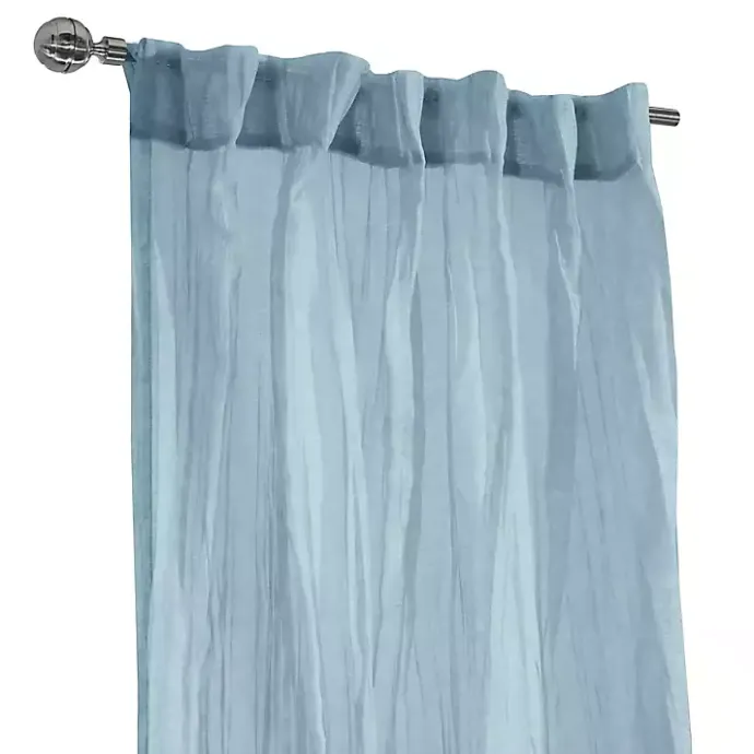 Kirklands Home Paloma Curtain Panel, 95 in. Blue
