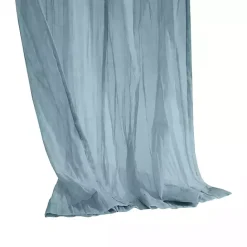 Kirklands Home Paloma Curtain Panel, 95 in. Blue