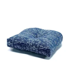 Clearance Kirklands Home Patterned Outdoor Chair Cushion Blue