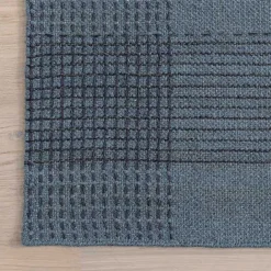 Sale Kirklands Home Plaid Emily Henderson x RugsUSA Rug, 8x10 Blue