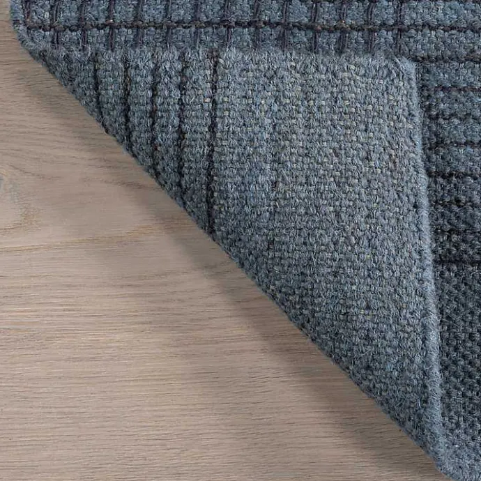 Discount Kirklands Home Plaid Emily Henderson x RugsUSA Area Rug, 4x6 Blue