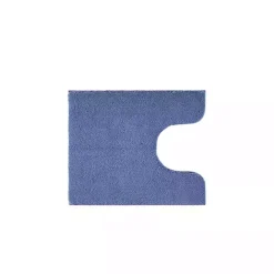 Clearance Kirklands Home Blue Plush Microfiber Bath Mat, 20x24