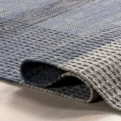 Kirklands Home Blue Portland Emily Henderson x RugsUSA Rug, 5x8
