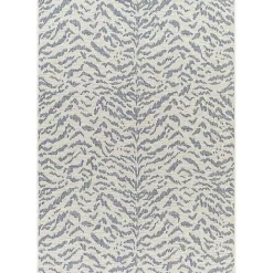 Kirklands Home Blue Ravello Outdoor Rug, 7x10