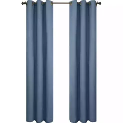 Discount Kirklands Home Room Darkening Curtain Panel Set, 72 in. Blue