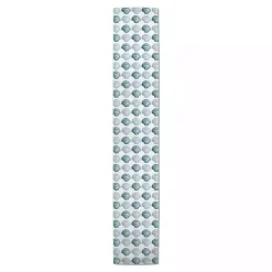 Discount Kirklands Home Blue Scallop Seashells Table Runner, 72 in.