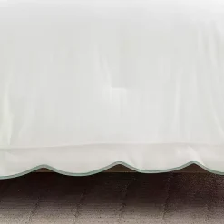 Clearance Kirklands Home Blue Scalloped Edge 3-pc. Full/Queen Comforter Set