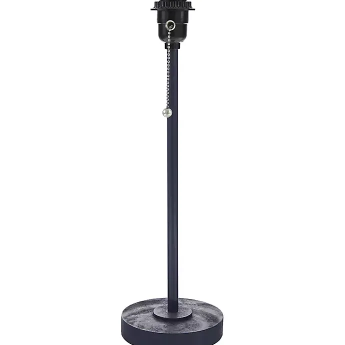 Outlet Kirklands Home Sirocco Table Lamp with Rattan Shade Blue
