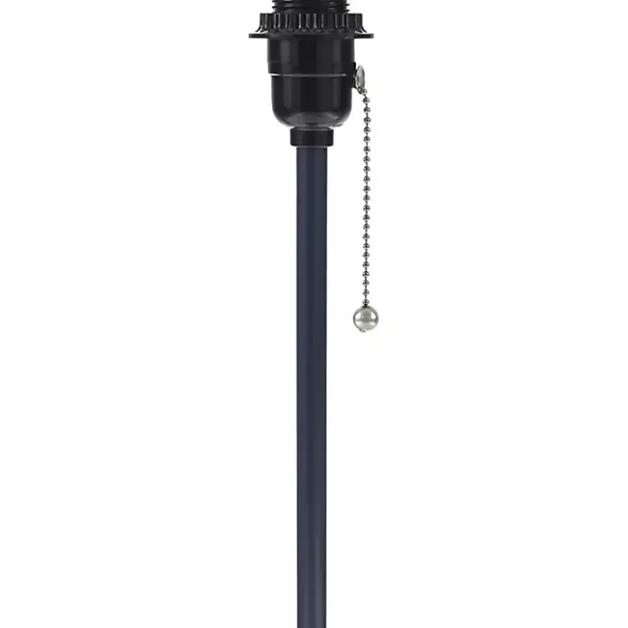 Outlet Kirklands Home Sirocco Table Lamp with Rattan Shade Blue