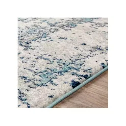 Clearance Kirklands Home Blue Sutton Contemporary Area Rug, 6x9