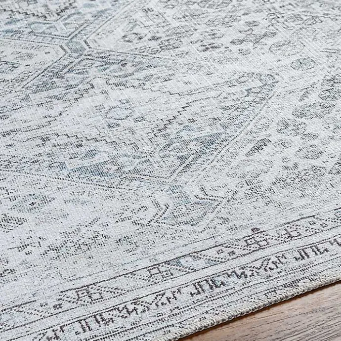 Online Kirklands Home Traditional Washable Area Rug, 6x9 Blue