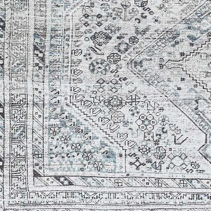 Online Kirklands Home Traditional Washable Area Rug, 6x9 Blue