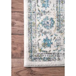 Kirklands Home Blue Verona Area Rug, 5x8
