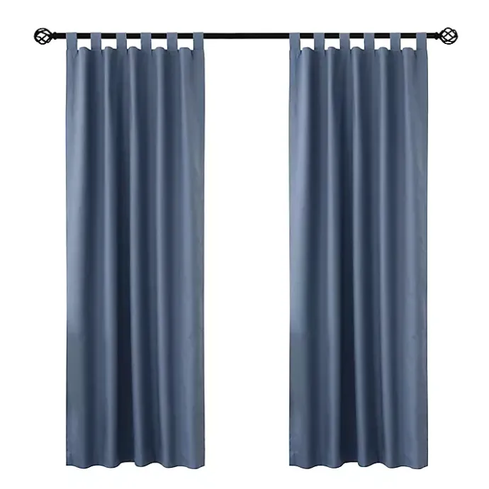 Best Kirklands Home Weathermate Curtain Panel, 72 in. Blue