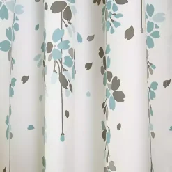 Hot Kirklands Home Blue Weeping Flower Curtain Panel Set, 95 in.